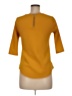 Bar III Yellow 3/4 Sleeve Top Size M - photo 2