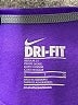Nike 100% Polyester Purple Active T-Shirt Size S - photo 7