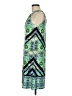 Wisp Print Green Casual Dress Size 6 - photo 5