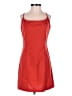Forever 21 Solid Red Casual Dress Size S - photo 1