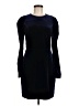 Sugar Lips Blue Black Cocktail Dress Size M - photo 1