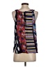 One September 100% Rayon Purple Sleeveless Top Size S - photo 2