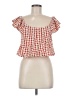 Kirious 100% Cotton Red Short Sleeve Top Size S - photo 1