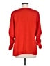 CAbi 100% Polyester Red 3/4 Sleeve Top Size M - photo 2