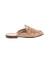 Ann Taylor 100% Leather Tan Mule/Clog Size 9 - photo 1