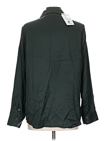 Quince Long Sleeve Silk Top (view 2)