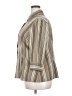 Croft & Barrow Stripes Tan 3/4 Sleeve Blouse Size 2X - photo 5