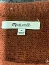 Madewell Animal Print Brown Pullover Sweater Size L - photo 7