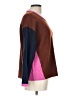 Ann Taylor LOFT Color Block Brown Pullover Sweater Size L (petite) - photo 4