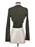 Georgiou Gray Gold Long Sleeve Top Size P (petite) - photo 2