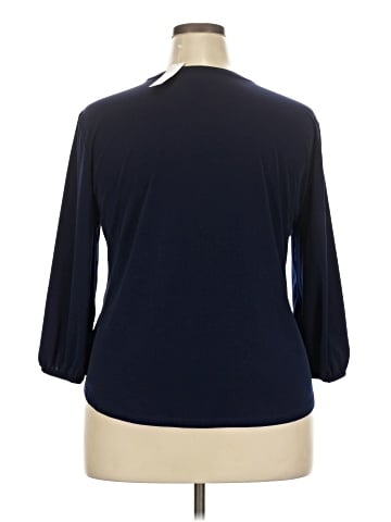 7th Avenue Design Studio New York & Company 3/4 Sleeve Blouse (view 2)