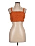 Zara Orange Sleeveless Top Size L - photo 1