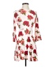 Forever 21 Floral Ivory Casual Dress Size S - photo 1