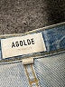 AGOLDE 100% Organic Cotton Blue Jeans Size 25 waist - photo 8
