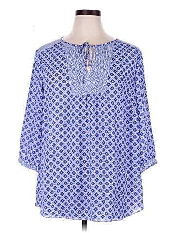 Not Your Daughter's Jeans 3/4 Sleeve Blouse (view 1)