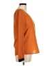 Mine 100% Polyester Color Block Orange Long Sleeve Top Size M - photo 4
