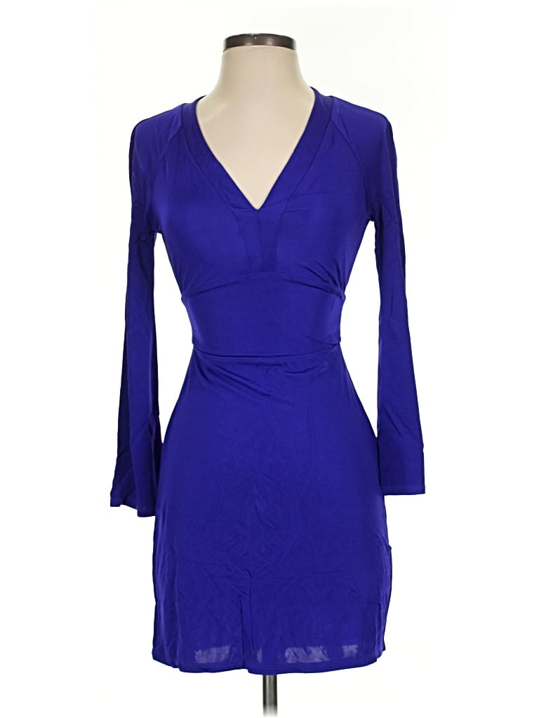 Pre-owned Moda International Cocktail Dress In Blue