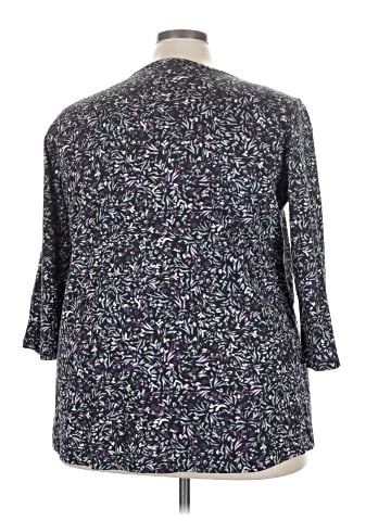 Croft & Barrow 3/4 Sleeve Top (view 2)