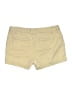 Merona Solid Yellow Khaki Shorts Size 6 - photo 2