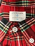 Crewcuts 100% Cotton Plaid Red Long Sleeve Button-Down Shirt Size 16 - photo 3