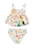 Disney Print Yellow Two Piece Swimsuit Size 7 - photo 1