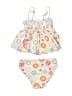 Disney Print Yellow Two Piece Swimsuit Size 7 - photo 2