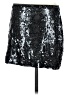 Express 100% Nylon Black Formal Skirt Size S - photo 2