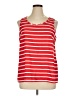 Time and Tru 100% Polyester Red Sleeveless Top Size XL - photo 1