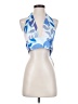 Cotton Candy LA 100% Polyester Blue Tank Top Size S - photo 1