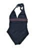 Boden Chevron-herringbone Blue One Piece Swimsuit Size 2 - photo 1