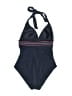 Boden Chevron-herringbone Blue One Piece Swimsuit Size 2 - photo 2