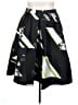 Lane Bryant 100% Polyester Graphic Black Casual Skirt Size 18 - photo 1