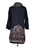 Moth Paisley Blue Turtleneck Sweater Size S - photo 2