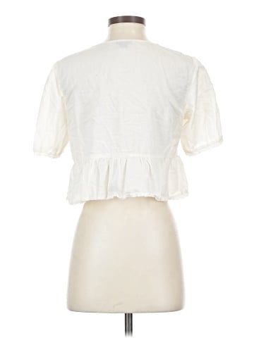 American Eagle Outfitters Short Sleeve Blouse (view 2)