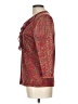 Chaps Red Long Sleeve Blouse Size L - photo 5