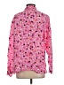 Allison Taylor Polka Dots Pink Long Sleeve Blouse Size S - photo 2