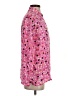 Allison Taylor Polka Dots Pink Long Sleeve Blouse Size S - photo 4