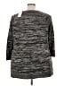 Jason Maxwell 100% Acrylic Tweed Gray Pullover Sweater Size 3X - photo 2