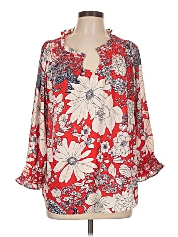 Talbots 3/4 Sleeve Blouse (view 1)