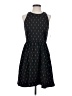 Maison Jules Argyle Black Casual Dress Size 4 - photo 1