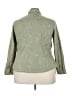 Cato Green 3/4 Sleeve Button-Down Shirt Size 22 - photo 2