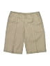 Mossimo Stripes Tan Khaki Shorts Size 4 - photo 1