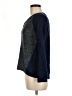 Romeo & Juliet Couture Color Block Blue Pullover Sweater Size M - photo 5