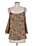 Meraki 100% Polyester Tan 3/4 Sleeve Blouse Size M - photo 2