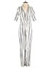 Plenty By Tracy Reese Stripes Ivory Jumpsuit Size S - photo 1