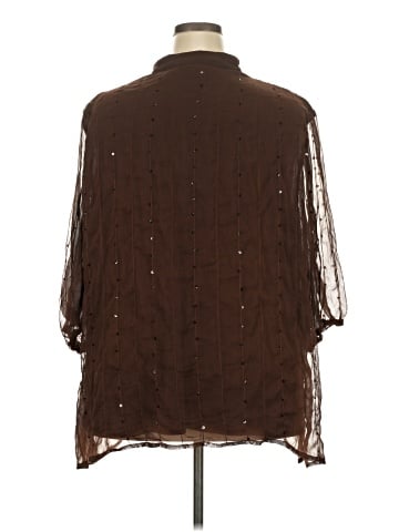 Maggie Barnes 3/4 Sleeve Blouse (view 2)