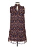 Speechless 100% Polyester Paisley Blue Casual Dress Size M - photo 2