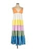 Roxy 100% Cotton Color Block White Casual Dress Size XXL - photo 1