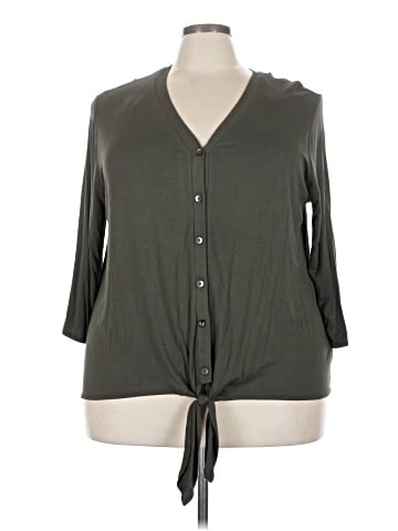 Green Envelope 3/4 Sleeve T-Shirt (view 1)