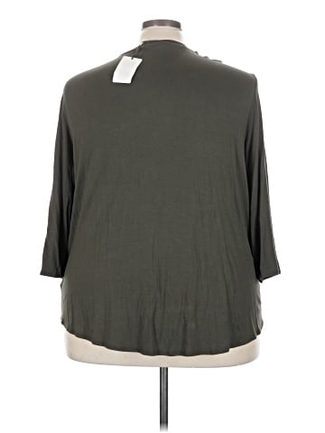 Green Envelope 3/4 Sleeve T-Shirt (view 2)